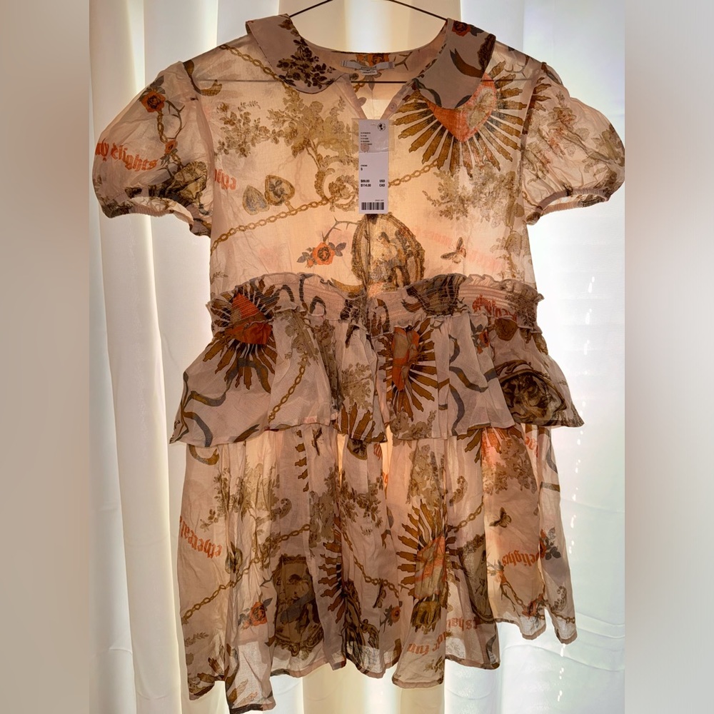 Urban Outfitters Kimchi Blue Maria Collared Mini Dress